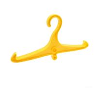 Percha de buceo para organizar trajes de neopreno, trajes secos, para BCD, reguladores y equipos asociados con ranuras de manguera de rosca DIN (amarillo)