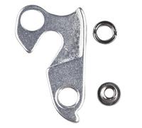 Percha de cambio de aleación de aluminio, gancho de cambio trasero para modelos 001-020 288 289, caída de metal resistente con tornillo, color negro