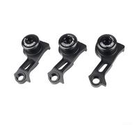 Percha de cambio trasera de aleación de aluminio extendida para SRAM para marcos de bicicleta UDH de 49 mm, distancia de agujero de tornillo para gran compatibilidad de volante y protección de
