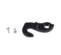 Percha de cambio trasera de bicicleta de aleación de aluminio CNC, para bicicletas de carretera Sum y Sum Pro, 47 x 28 x 8 mm, pieza de repuesto negra con tornillos