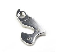Percha de cambio trasera de bicicleta de aleación de aluminio plateada para Haro Double Peak Sport 2019, para Axum, para Boundry, para Bonafide, para Santis, para Taff Ciclismo Gancho trasero con