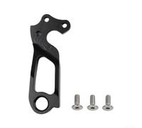 Percha de cambio trasera para Merida Reacto, gancho trasero de bicicleta de aleación de aluminio CNC, pieza de repuesto negra para bicicletas de carretera y montaña, montaje mecánico con tornillos