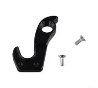 Percha de cambio trasero de aleación para bicicletas gigantes diseñada para adaptarse a marcos sin montura y diferentes tipos de altura de llanta con kit de montaje completo (B)