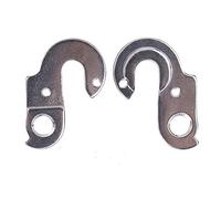 Percha de cambio trasero de aluminio gancho de transmisión cola 16 tipos Mountain Road Bike Gear Hanger para bicicleta MTB Road Bike 1 par