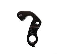 Percha de cambio trasero para bicicleta, aleación de aluminio CNC con tornillos, pieza de repuesto para función de desviador trasero estable y seguridad del marco