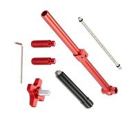 Percha de desviador de bicicleta, medidor de alineación, nivelación de bicicleta de montaña y rueda de ciclismo de carretera, fijación duradera de gancho trasero