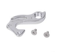 Percha de desviador, gancho mecánico de engranaje trasero de aleación de aluminio, compatible con MTR/CX/Hybrid Series, plateado