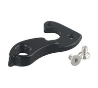 Percha de desviador trasero de bicicleta, soporte de caída del marco de gancho trasero, para bicicleta de carretera BOARDMAN, piezas de componentes de aleación de aluminio, para CC116 (negro)