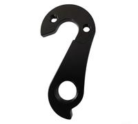 Percha de desviador trasero para bicicleta, tipo eje pasante, aleación de aluminio CNC, repuesto compatible con bicicletas ZGL y Giant, accesorio negro para un rendimiento de cambio estable