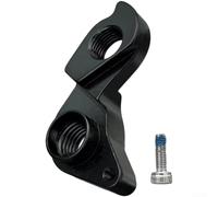 Percha de desviador trasero para Merida Reacto, gancho trasero de aluminio para bicicleta de carretera Endurance, adaptador de caída negro