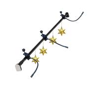 Percha De Guirnalda - Colgadora De Guirnaldas para La Puerta Delantera, Gancho De Coronas, Colgadores De Metal De Metal para Ahorrar Espacio Pesado Ajustable para Una Cuerda De Paneles De Yeso.