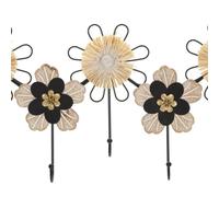 PERCHA DE HIERRO, MADERA DE RAFIA