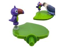 Percha de juguete loros interactivos para pájaros, bandeja de gimnasio | Exquisita bandeja para colgar en la jaula para dormitorio, salón, balcón, casa y