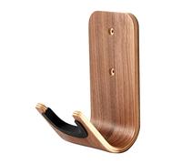 Percha de madera para colgar en la pared con gancho para colgar estante fácil de instalar para ukelele