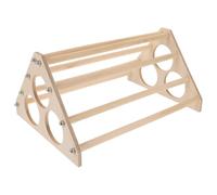 Percha de Madera para Gallinas, Soporte Manual Simple para Ave y Gallina | Acabado Liso, Instalación Fácil, Forma de Pie Única, para Mascotas Aves Domésticas, Estilo Artesanal