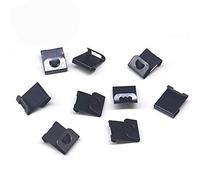 Percha de marco con clip sobre diente de sierra, 100 piezas para fotos en forma de S para colgar álbumes de fotos