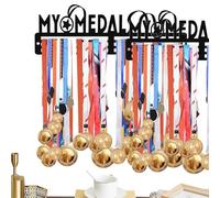 Percha de metal, soporte de insignia de pared | Exquisito marco de perchero de exhibición - El perchero de pared para cinturón de artes marciales, refinado para el diseño de la carta, contien