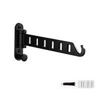 Percha de pared para ropa sucia, plegable, de metal, para almacenamiento
