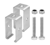 Percha de riel de carrito de canal para P1834-EG, soporte de soporte intermedio de canal de puntal de 1-5/8 pulgadas, capacidad de carga de 1200 libras (2)