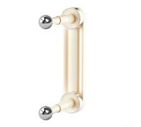 Percha de ropa de longitud ajustable con soporte de ventosa, instalación sin perforación, materiales para uso a largo plazo en apartamentos pequeños o balcones (blanco)