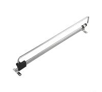 Percha de ropa extraíble para armario, organizador de almacenamiento extensible con barras deslizantes dobles resistentes adecuadas para múltiples espacios (14 pulgadas)