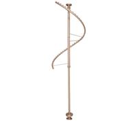 Percha de Ropa Resistente giratoria de 360°, Percha de Metal Resistente e Independiente, Adecuada para guardarropas, dormitorios, Tiendas de Ropa y dormitorios: Apariencia Elegante, diseño q