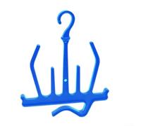 Percha de secado eficiente para equipos de buceo Solución de almacenamiento de trajes de neopreno y trajes secos (azul)