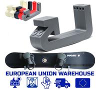 Percha de snowboard montaje en pared estante de almacenamiento soporte soport...