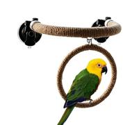 Percha de Ventana para Pájaros Hábitat de Escalada Portátil con para | Soporte Percha Aves en espejo, coche, baldosa, ver, observar el exterior, apartamento, casa, balcón