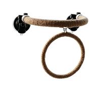 Percha de Ventana para Pájaros Juguete Interactivo de Entrenamiento con | Soporte Percha Aves Observar, Exterior, Apartamento, Casa, Balcón, Espejo, Coche, Baldosa,
