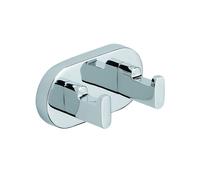 PERCHA DOBLE PARA TOALLAS PERCHERO PUERTA DE BAÑO COCINA HABITACIÓN