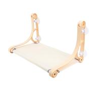 Percha inalámbrica para ventana para gatos, cama para tomar el sol con 4 ventosas, asiento de ventana para gatos con fuerte rodamiento de peso, hamaca para gatos, camas plegables para gatos de