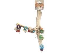 Percha Luanda con Juguete Madera MARRÓN 30CM