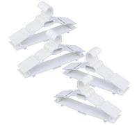 Percha Mega de plastico Blanca Pack de 48 uds 42,20x0,73x21h cm