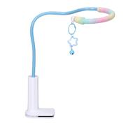 Percha para Aves | Percha de Cuerda de Algodón Colorida y Flexible - Juguete de Algodón Antideslizante Multicolor para Loros Periquitos Cacatúas y Canarios