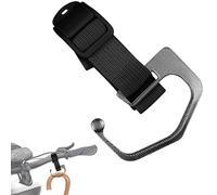 Percha para cochecito, clip organizador de motocicleta, organizador de accesorios para cochecito, accesorios para bolso, auriculares, equipaje