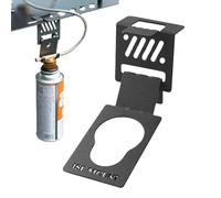 - Percha para depósito, colgador de tanque para camping | Gancho multiusos de hierro para tanques de propano - Ahorro de espacio, gancho ligero para depósito, accesorios para hornillos de camping para