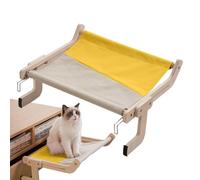 Percha para gatos con ventana | Cama colgante para gatos montada en la ventana - Percha ajustable para alféizar de la ventana, cómoda cama para gatos, asiento de ventana para gatos grandes y gatitos