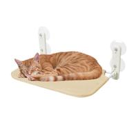 Percha para gatos para ventana, asiento de gato montado en ventana, cama para gatos que ahorra espacio, muebles de pared para gatos, asiento de gato con ventosa, cama de ventana para gatos, cama para