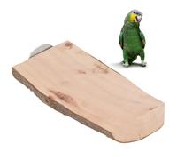 Percha Para Jaula De Loros, Loros De Madera Plataforma Percha Palo PáJaro De Pie Zona De Juegos Juguetes Para Mascotas PáJaros Periquito CacatúAs Periquito (5-6/15)