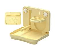 Percha para Pájaros De Ventanilla De Automóvil Soporte alimentador Plegable | Percha de ventana para pájaros Compatible con la ventanilla del coche Periquito Ninfa Conuro Ca