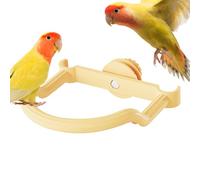 Percha para pájaros, percas para loros para pájaros grandes, soporte antideslizante e impermeable, suministros para mascotas, para periquitos, cacatúas, para escalada en jaulas, molienda de picos