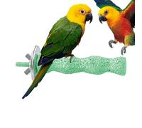 Percha para pájaros - Percha con naturales para jaulas de pájaros - Juguetes para entrenamiento y cuidado de garras, apto para periquitos pequeños, inseparables y conuri