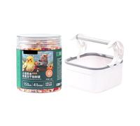 Percha para pájaros - Soporte de juego portátil para escritorio | Juguete ligero para jaula de pájaros, percha para calopsitas, periquitos, pinzones e inseparables