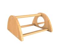 Percha para pollos | Plataforma de Despertar para Pollos Jóvenes - Soporte de aprendizaje con Espejo y Percha de Madera para Gallos Jóvenes