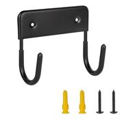 Percha para tabla de planchar que ahorra espacio con textura de aleación para colgar ideal para almacenamiento vertical en armarios o detrás de puertas, almacenamiento de lavandería