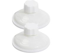 Percha para ventana de gato, ventosa, almohadillas adhesivas fuertes, ventosa gruesa con tornillos, taza de repuesto, pie de 85 mm, potente agarre para suministros de mascotas de interior, 3.35 x 1.97