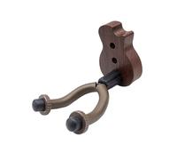 Percha permanente de goma barnizada para guitarra, viol, fácil instalación, requiere herramientas de negación, fuerte colgador de guitarra