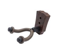 Percha permanente de goma barnizada para guitarra, viol, fácil instalación, requiere herramientas de negación, fuerte colgador de guitarra