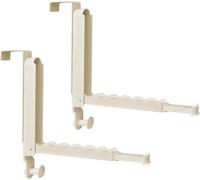 Percha Plegable con Gancho sobre la Puerta, tendedero sobre la Puerta para lavandería | Perchero de lavandería con 6 Ganchos - Gancho Extensible Que Ahorra Espacio para Toallas